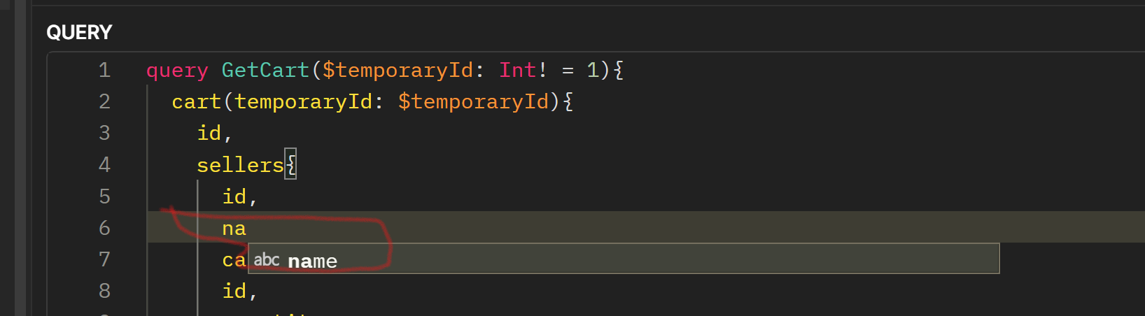 postman graphql schema completion