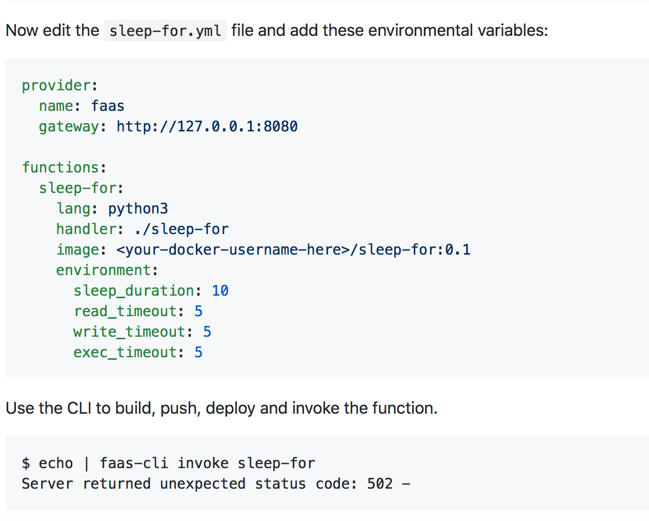 Lab8 - has a missing "up" command · Issue #92 · openfaas/workshop · GitHub
