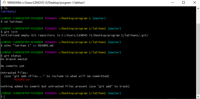 GitHub - Rekahani/Latihan-1: latihan Version Control System (VCS)