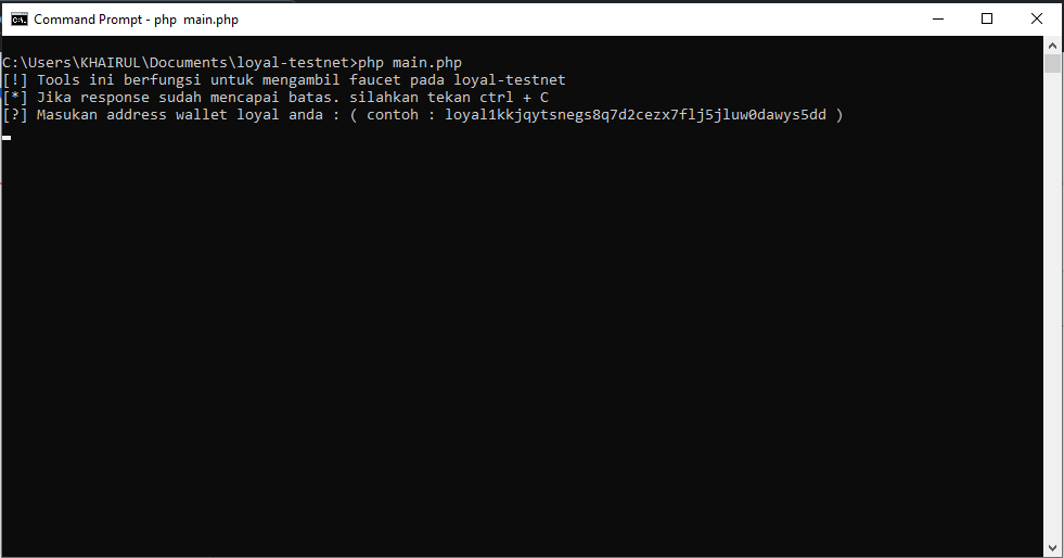 GitHub - khairulkrhacx/loyal-faucet