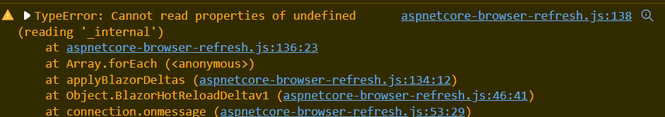 Hot reload not work for combination of static render and wasm · Issue ...