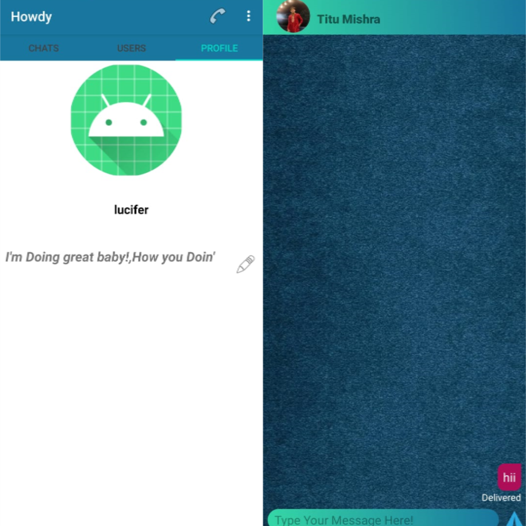 GitHub - the-sage-sushil/HowdyChatApp: Howdy is an online Chatting App
