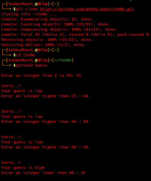 GitHub - bobby-bash/theNo