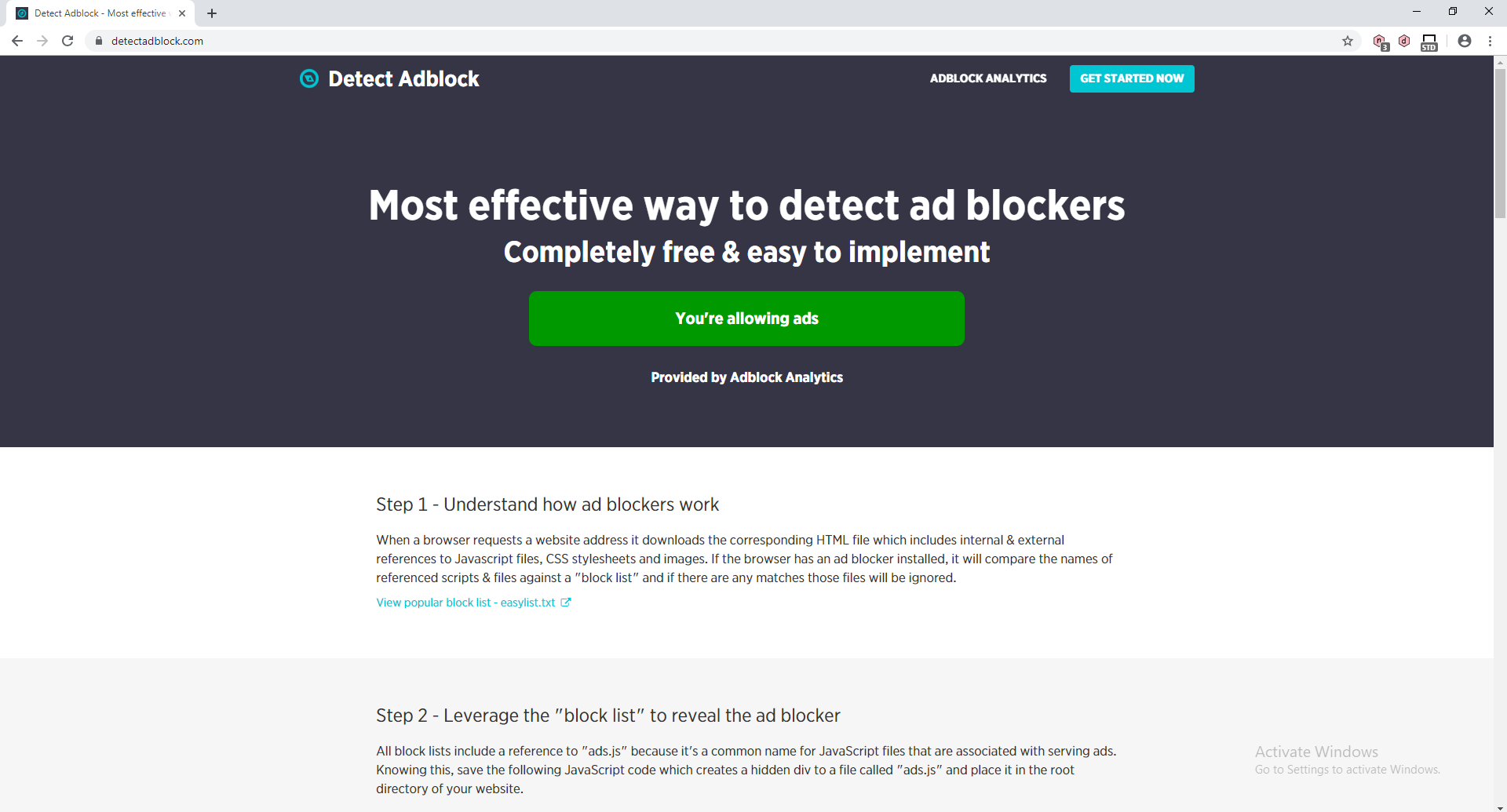 detectadblock.com · Issue #833 · NanoMeow/QuickReports · GitHub