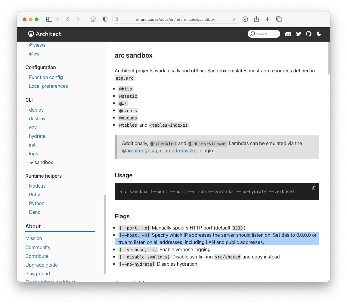 Sandbox services should only listen on localhost by default · Issue ...