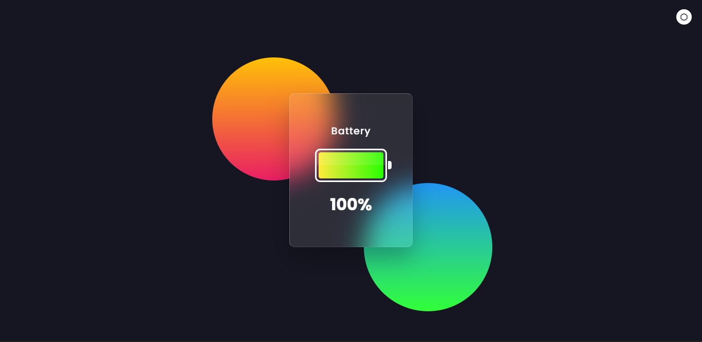 Battery Level Css/html GitHub - Madhav2008/Battery-Level-Indicator
