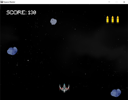 GitHub - Rushour0/Space-Blaster: Survival spaceship game using pygame ...