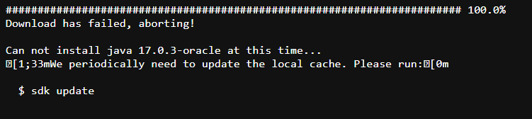 sdk 17 doesn't download. · Issue #5201 · jitpack/jitpack.io · GitHub