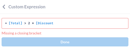 Improve Feedback on Custom Expression Error · Issue #15658 · metabase ...