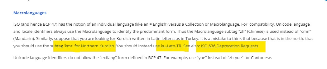 About the correction of the Kurdish language code · Issue #44786 ...