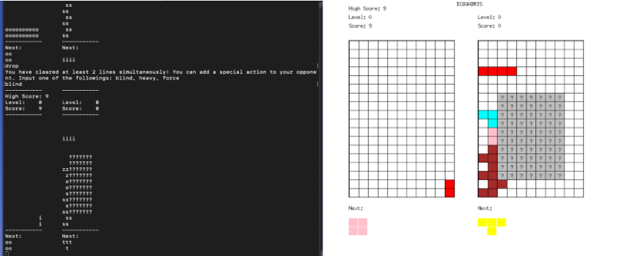 GitHub - Bairou2001/BiquadrisGame: Command line application with ...