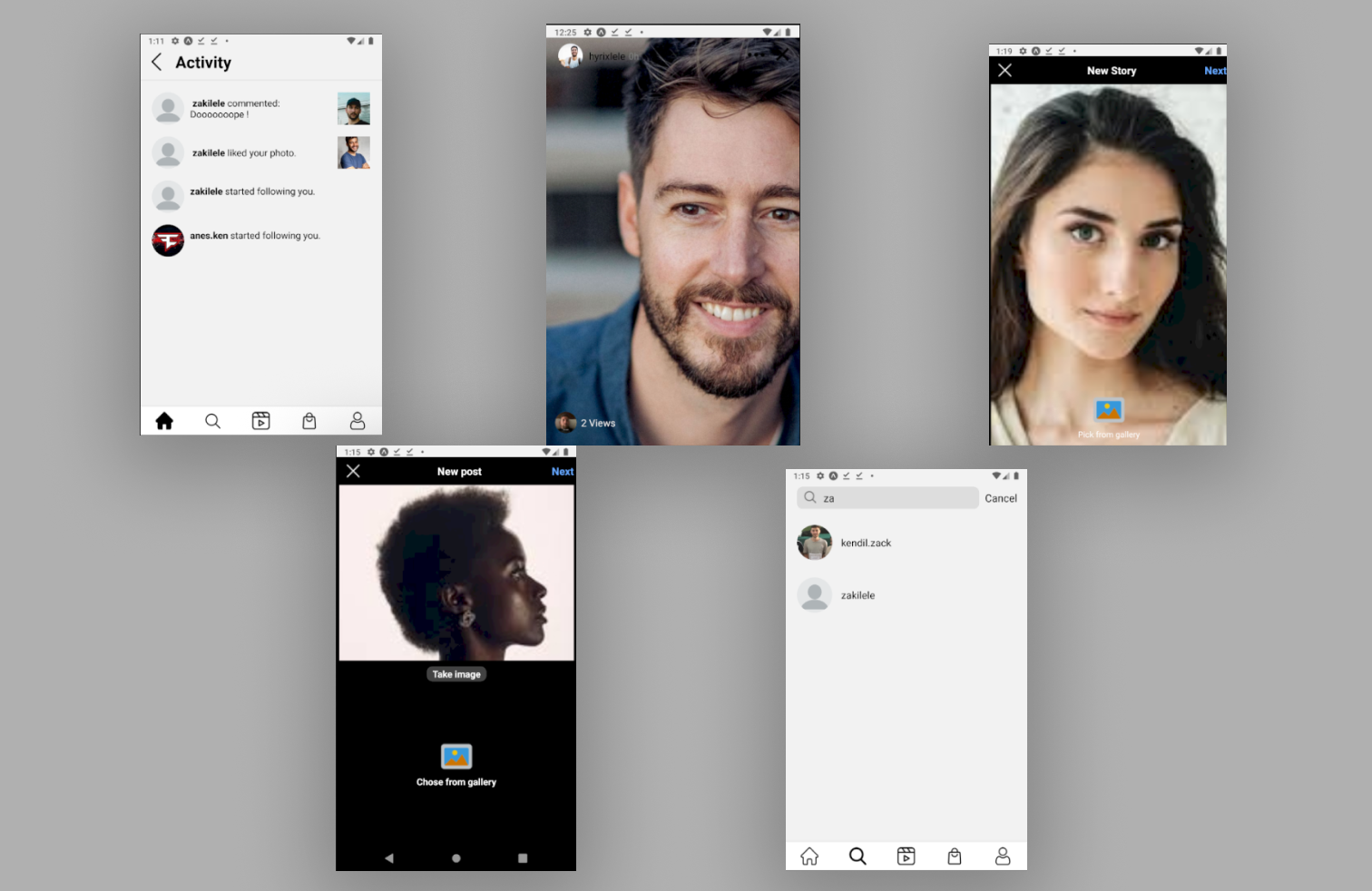Github Hyrix7q Fully Functional Instagram Clone On Process