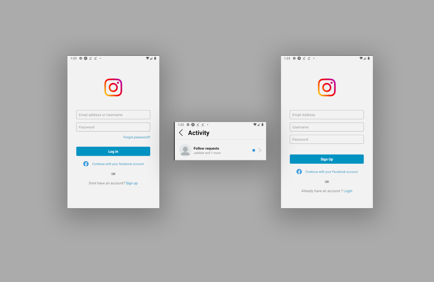 Github Hyrix7q Fully Functional Instagram Clone On Process