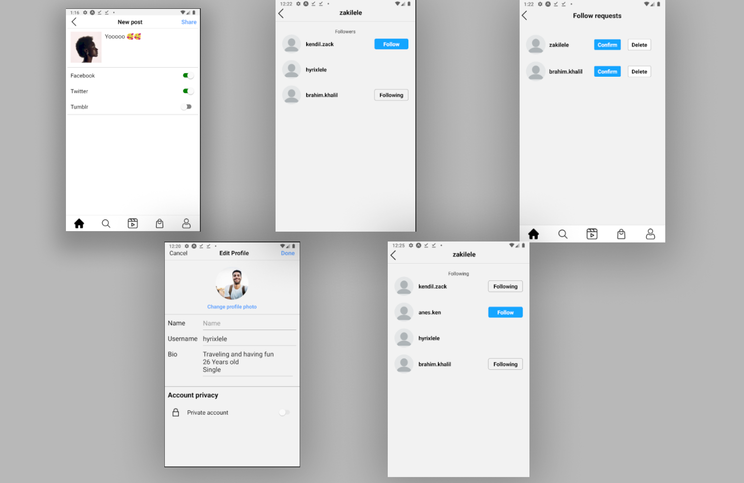 Github Hyrix7q Fully Functional Instagram Clone On Process