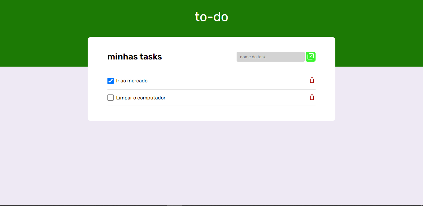 GitHub - luketeeeeee/todo-app: App para a administração de uma lista de ...