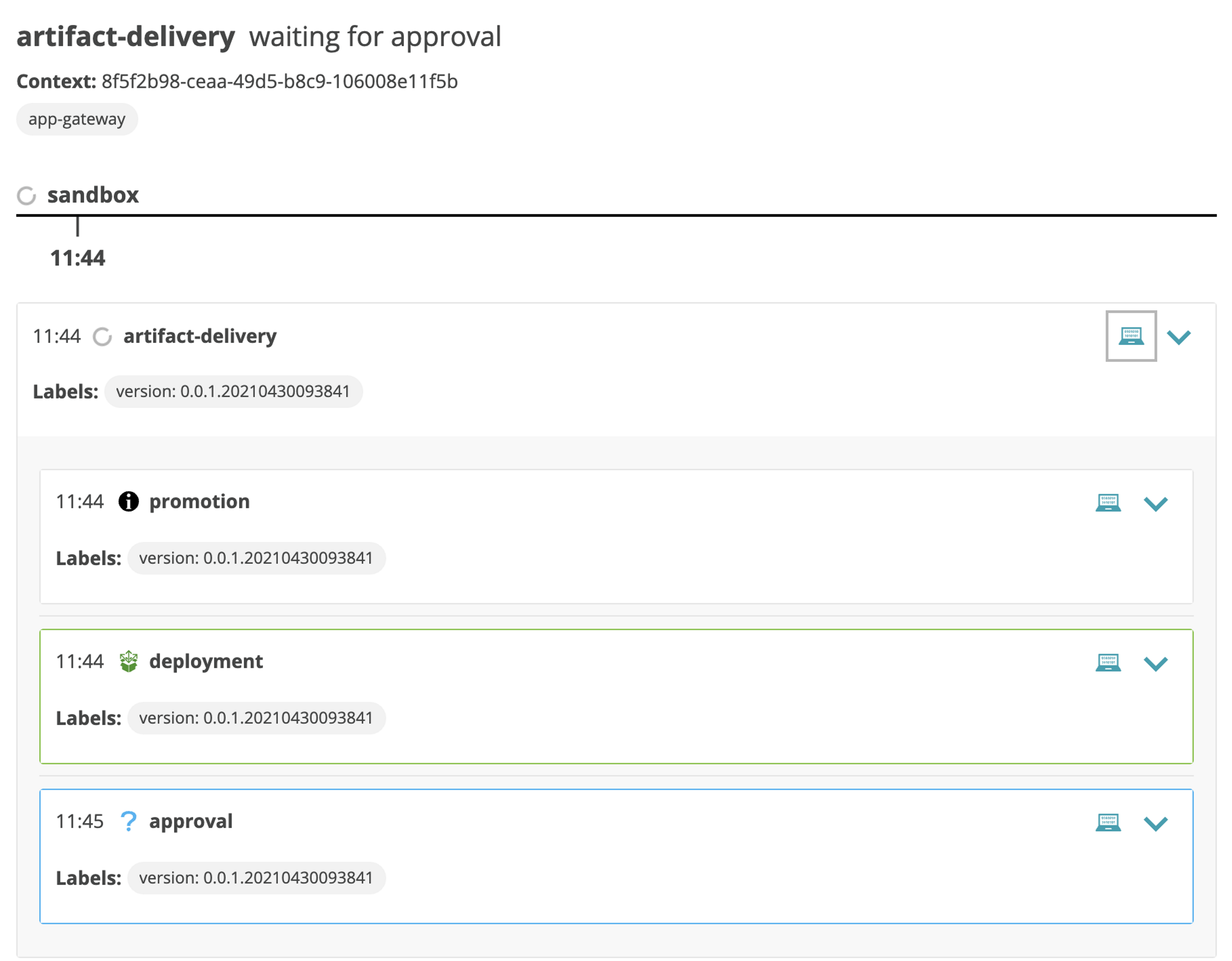 Question Mark Not Loading Display question mark (no loading icon) for an open approval · Issue ...
