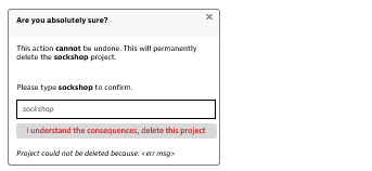 Delete project via Bridge · Issue #4379 · keptn/keptn · GitHub