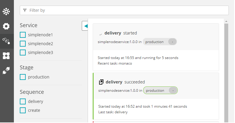 Add service name to sequence tile · Issue #4653 · keptn/keptn · GitHub