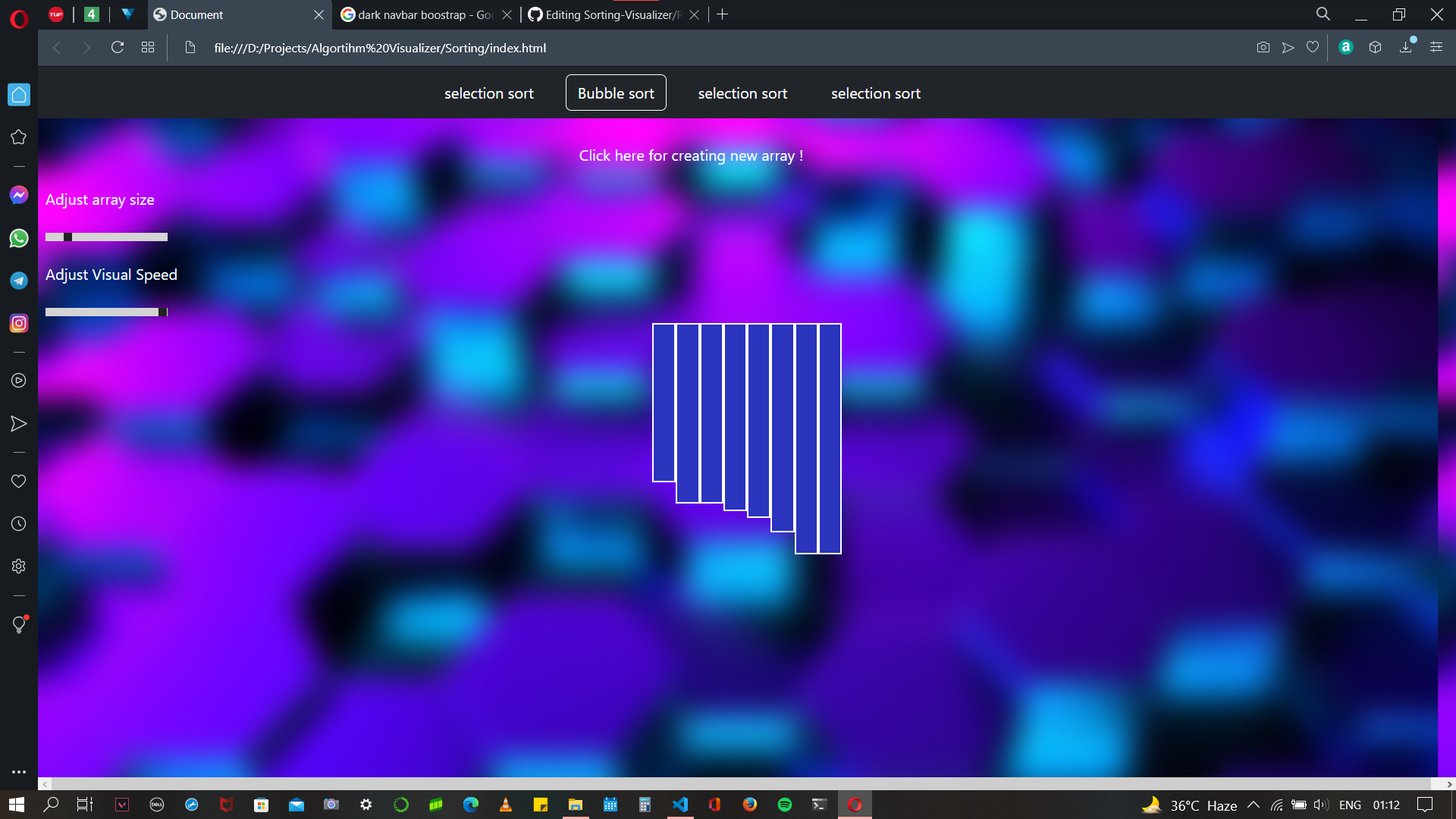 GitHub - anshumanlite/Sorting-Visualizer