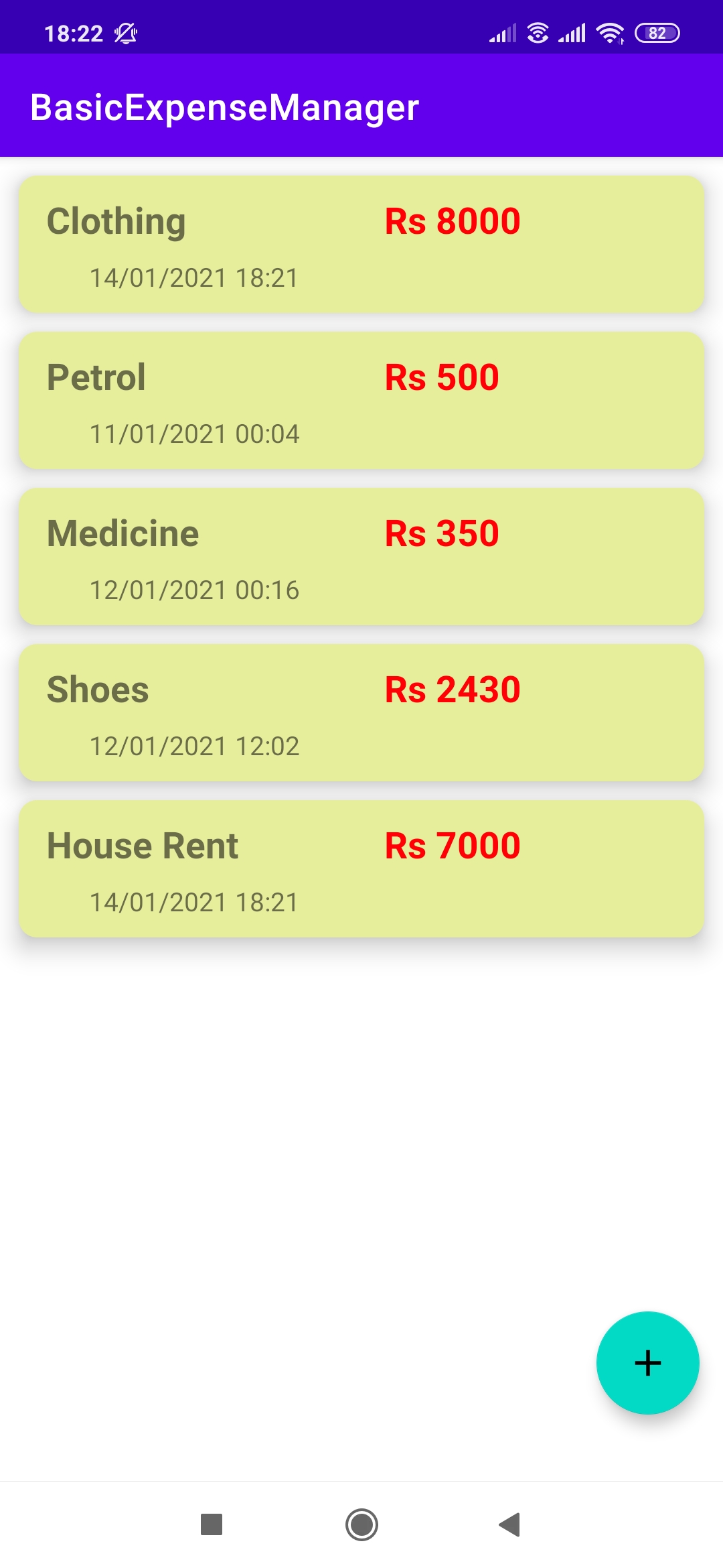 GitHub - Saumi-Pandya/BasicExpenseManager: Android App