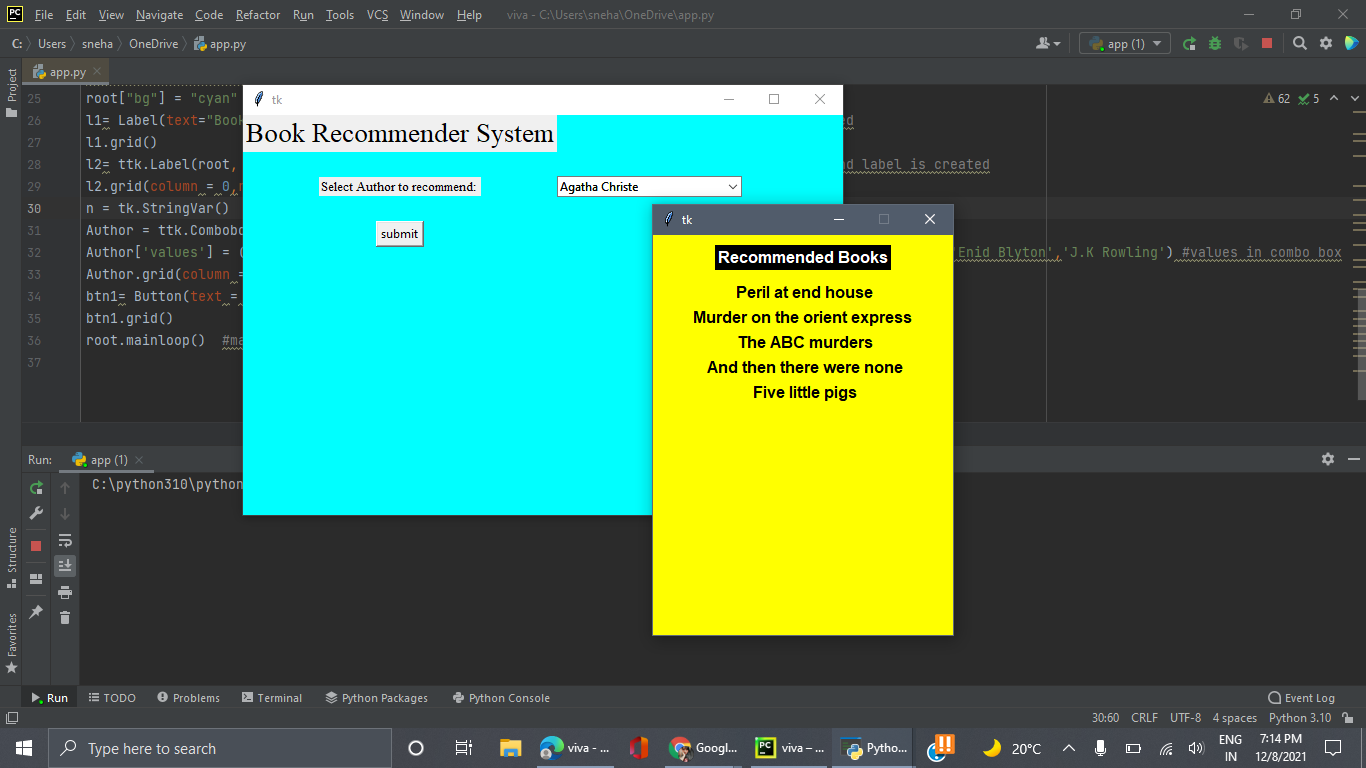 GitHub - snehass135/intelligentrecommendersystem