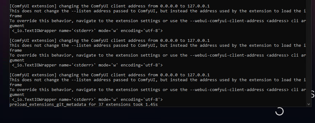 ConfyUI using domain · Issue #82 · ModelSurge/sd-webui-comfyui · GitHub