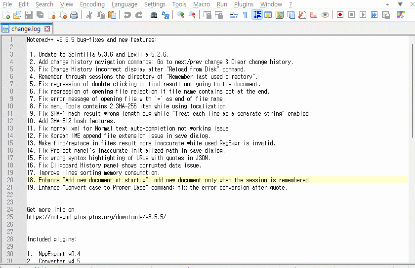 Not working with Notepad++ v8.5.5 · Issue 38 · Dook1/BookmarksDook