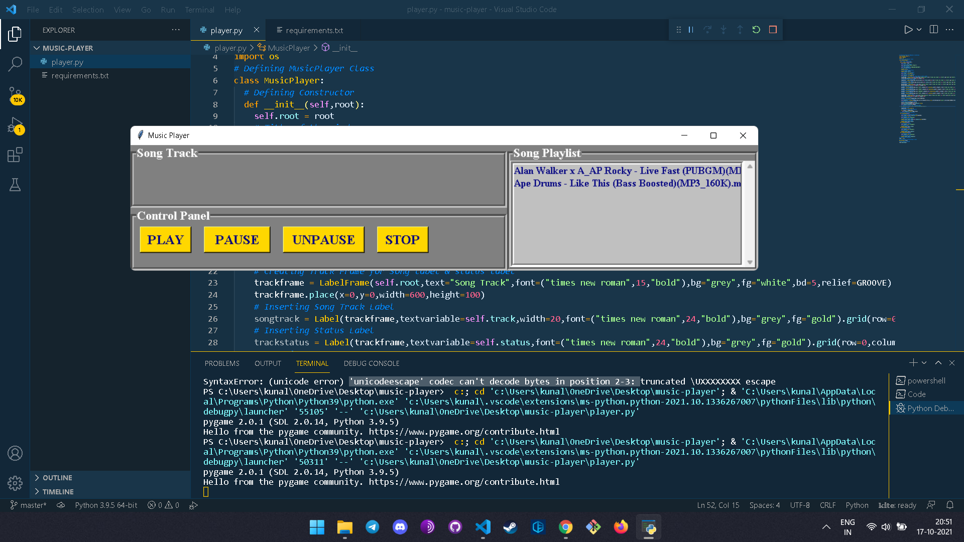 GitHub - kunalcodes007/music-player