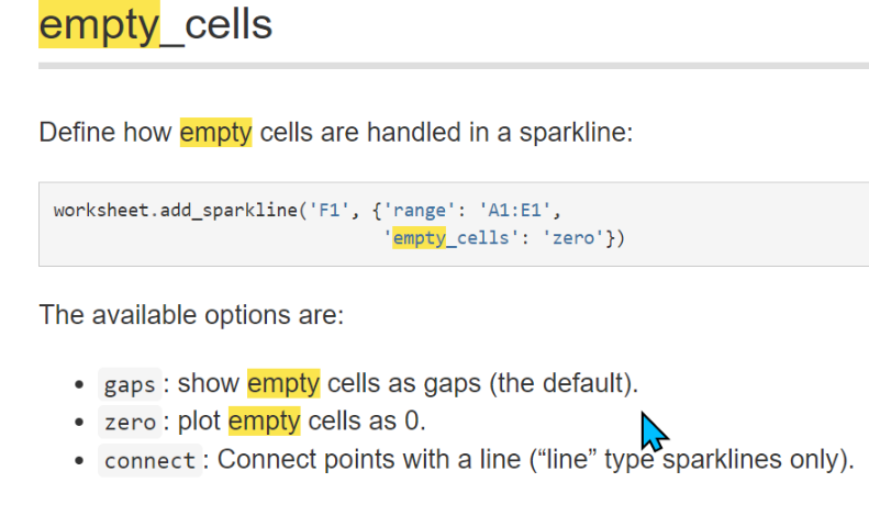 How to set empty cells method of handling in a chart · Issue #958 ...