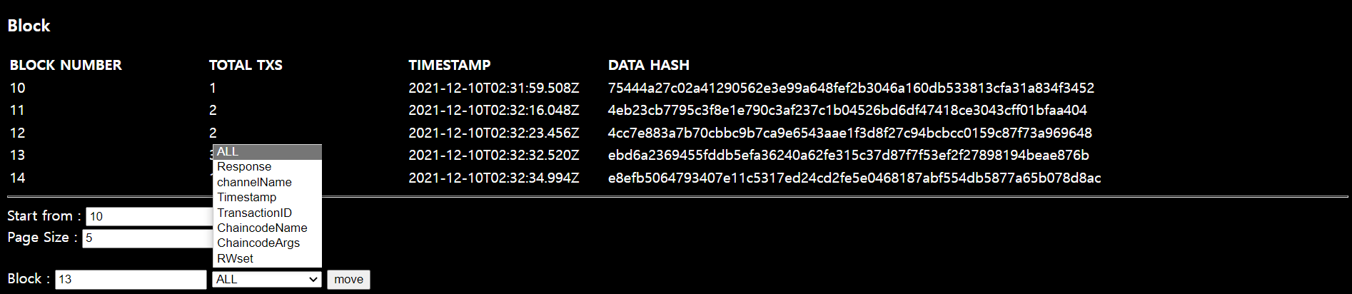 GitHub - dbadoy/fabric-block-explorer: hyperledger fabric block ...