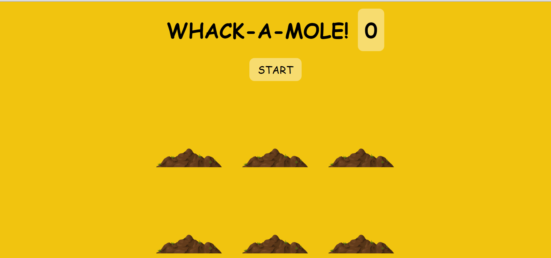 GitHub - anarsafar/whack-a-mole: Whack a mole! game in vanilla JavaScript