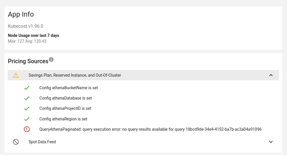 Athena query failing with column cannot be resolved · Issue 1657 · kubecost/costanalyzerhelm