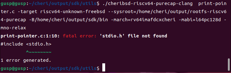 Error in cross compilation · Issue #356 · CTSRD-CHERI/cheribuild · GitHub