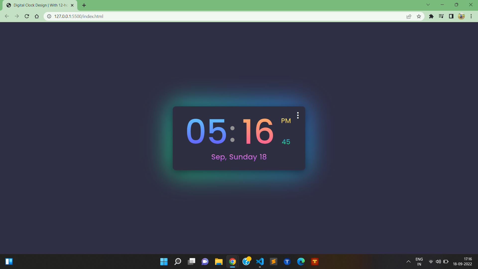GitHub Shivanand1999/DigitalClock