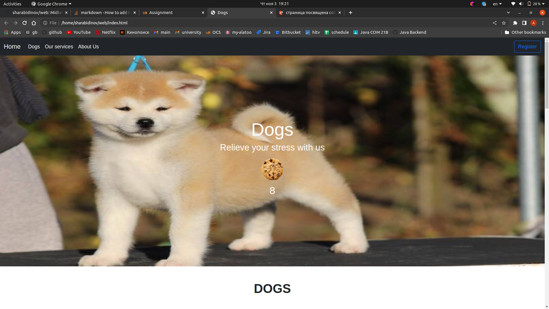 GitHub Sharabidinov web Midterm Project Github sharabidinov web midterm project