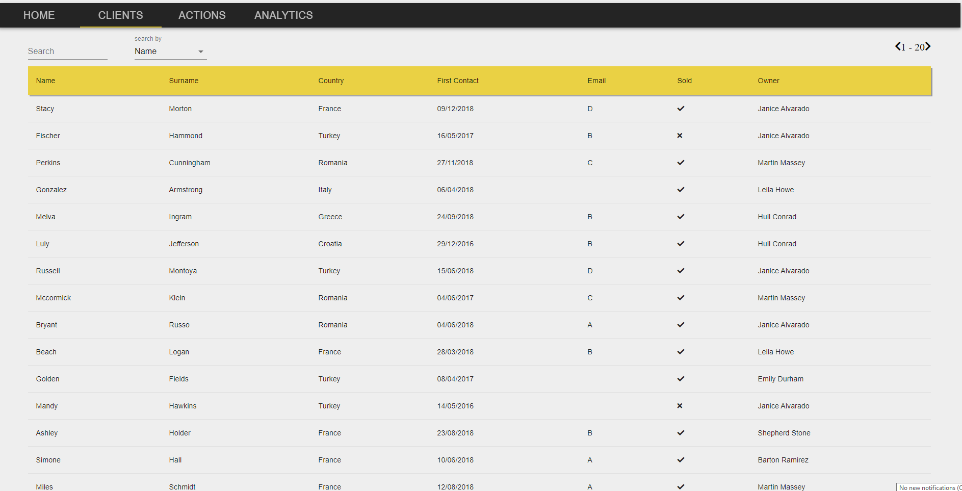 GitHub - eilon90/CRM-project: A comfortable CRM App using MySQL, react ...