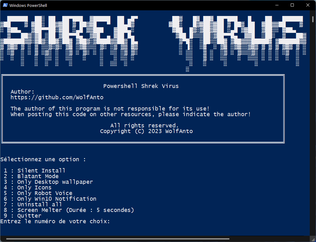 GitHub - WolfAnto/powershell-shrek-virus