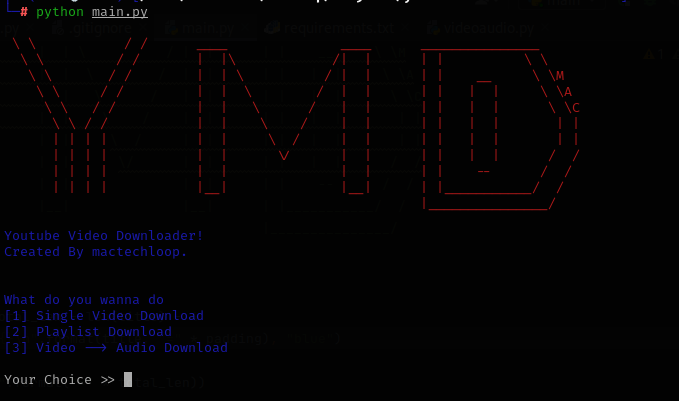 GitHub - markagugo/youtubevideoaudiodownloader: Simple python program ...