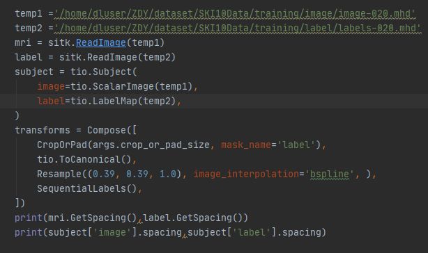 Error when trying to GET torchio.Subject from torchio.SubjectDataset ...