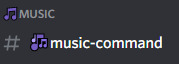 music command