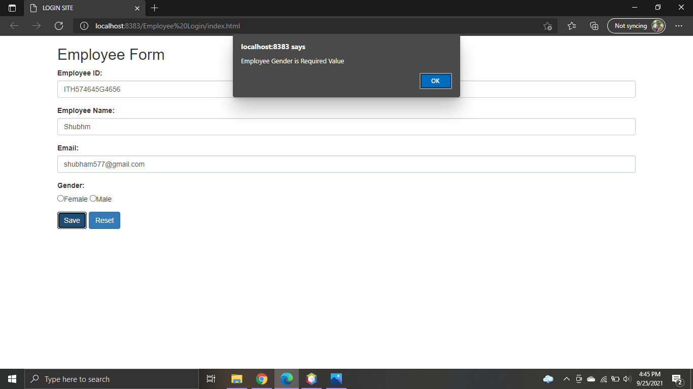 GitHub - Shubham162000/Employee-Login-Form: In this Project Skill used ...