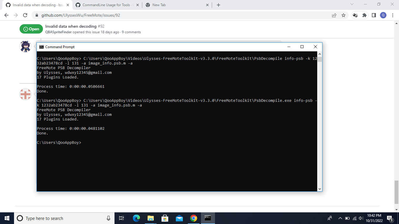 Invalid data when decoding · Issue #92 · UlyssesWu/FreeMote · GitHub