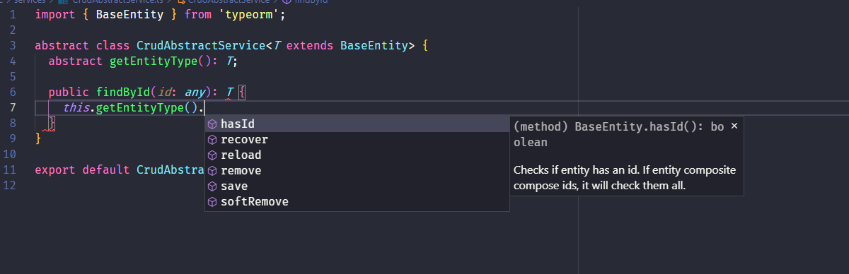 Issue in generic repository when extending BaseEntity and using ...