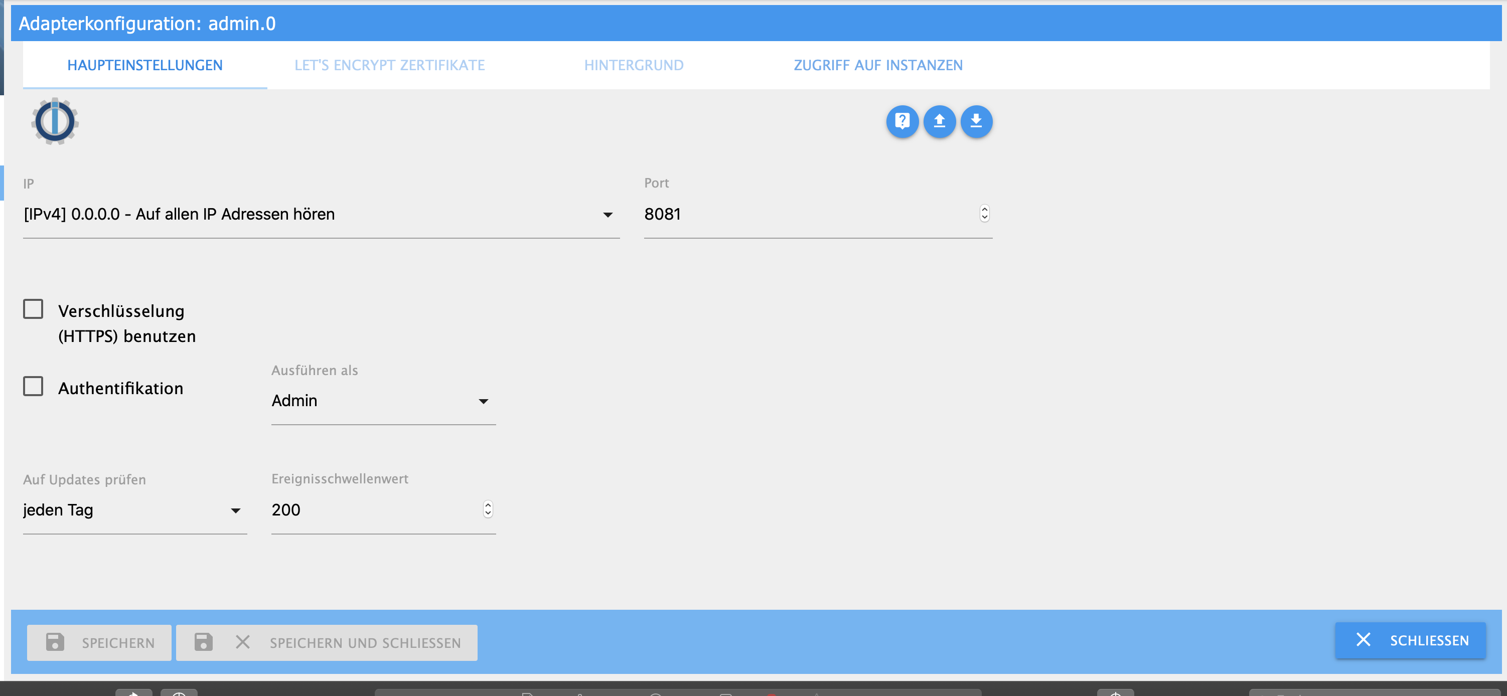 Admin page does not load, Error: Server Error · Issue #517 · ioBroker ...