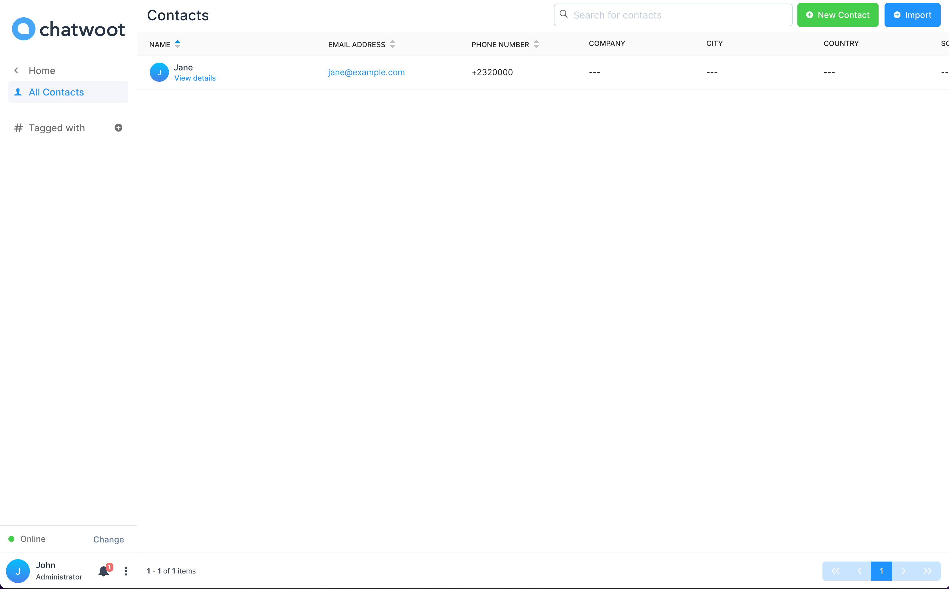 feat: Ability to import contacts to chatwoot · Issue #2917 · chatwoot ...