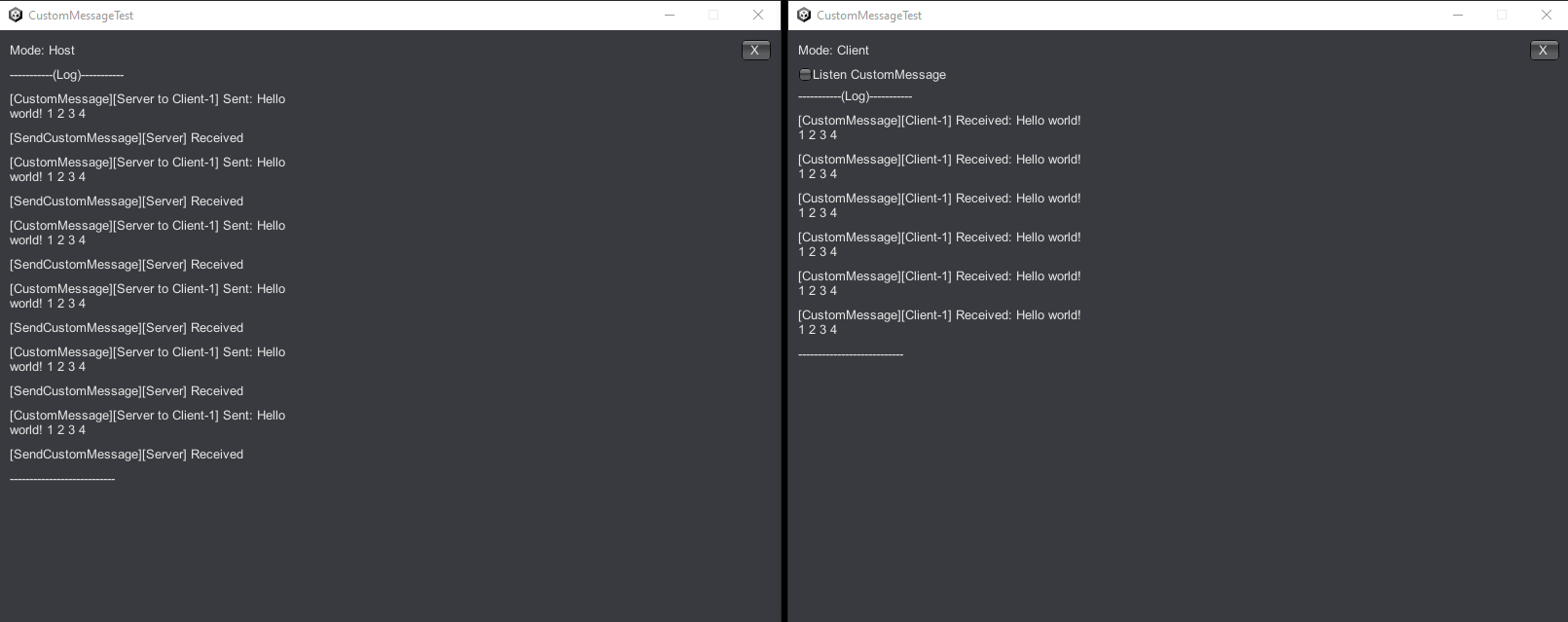 Unregistering a named message handler in its callback delegate throws