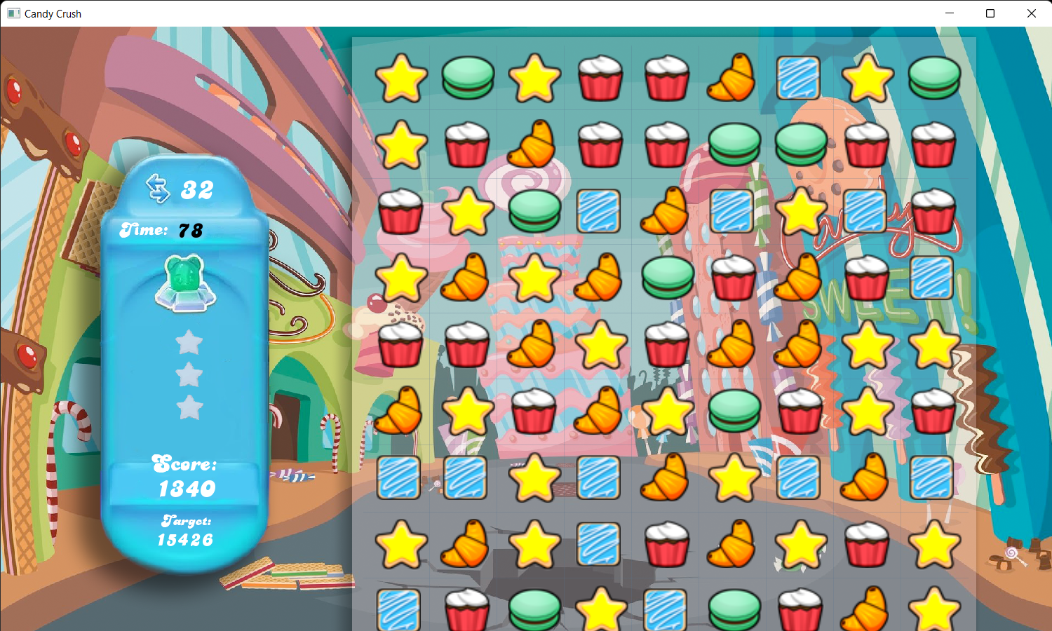 GitHub - mohamednour2019/Candy-Crush-Game: Your mission is to match ...