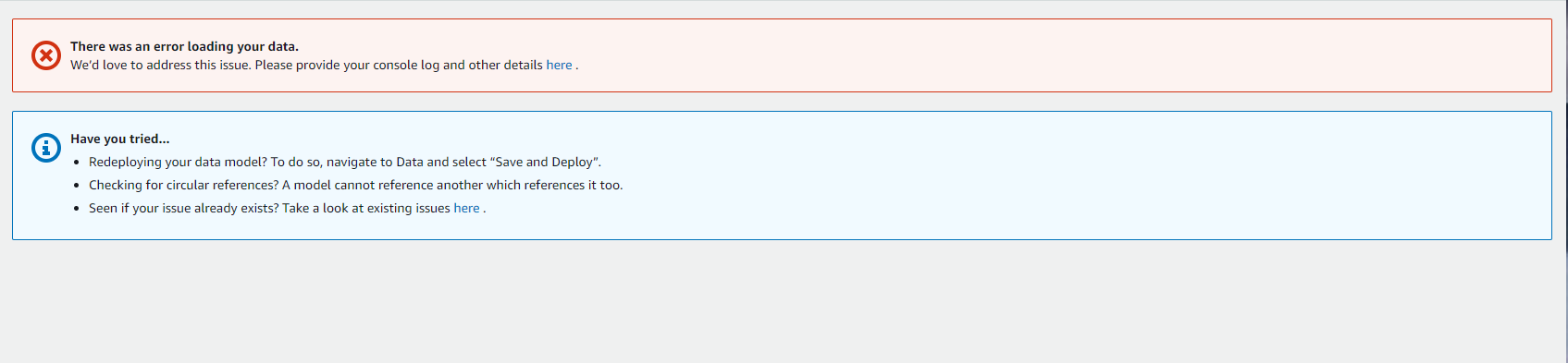 Content Page not loading · Issue #423 · aws-amplify/amplify-studio · GitHub