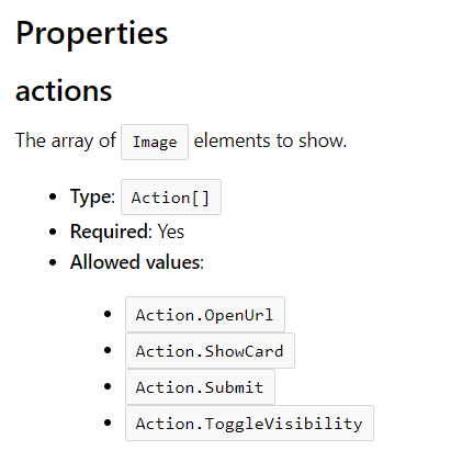 [All][Docs] Typo in ActionSet docs ("Array of Image") · Issue #3781 ...