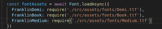 expo-font: fonts not loading in through Font.loadAsync · Issue #16263 ...